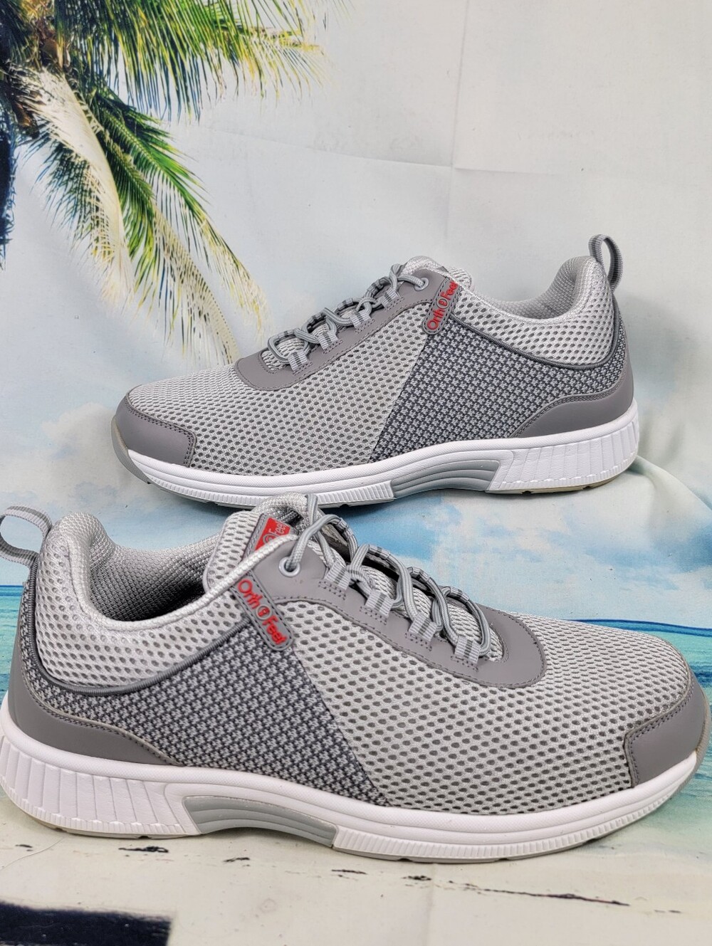 Orthofeet Edgewater Shoes Walking Comfort Sneakers Mens 11.5 Extra Wide 2E